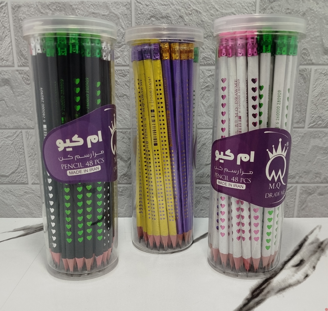 مداد مشکی پاکن دار ام کیو MQ